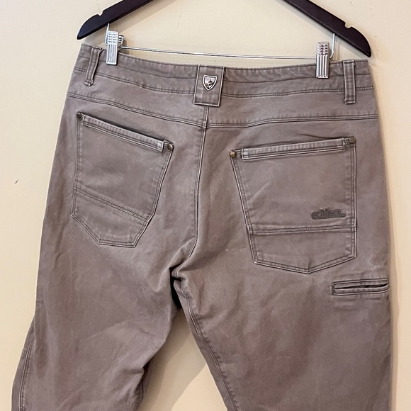 Kuhl Free Rydr Patina Dye Pant - Men's Size 34 X 34 - Tan - Picture 4 of 13